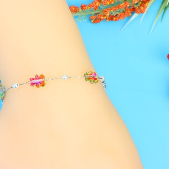 Elegant Handmade Anklet – Perfect for Women & Girls | Ideal Gift Option, DYC150 - Picture 6 of 8